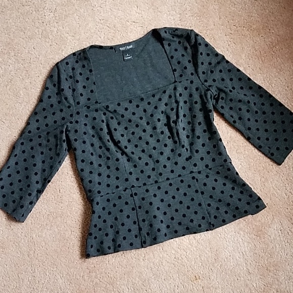 White House Black Market Tops - White House Black Market Peplum Top